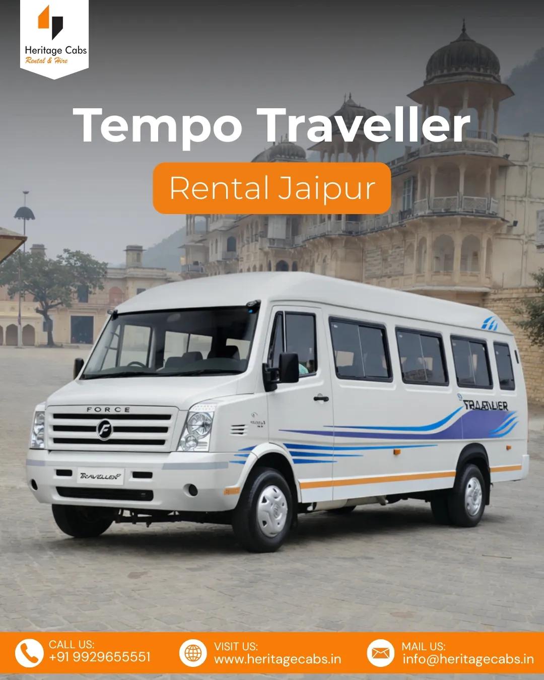 Luxury Tempo Traveller & Mini Bus Rental in Jaipur